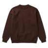 Mystic Profile Crew Sweat deep brown