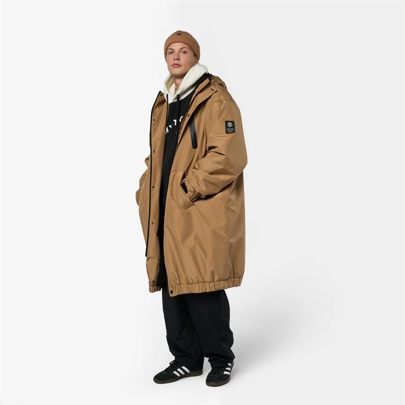Mystic DTS Poncho slate brown