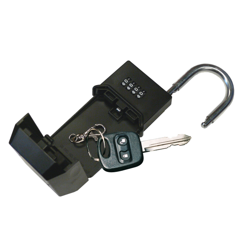 ION Keysafe Schlüsselsafe Key Security Black mit Cover