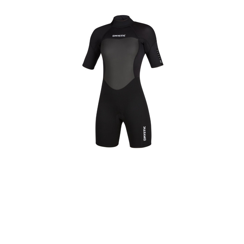 35400.200084.900  - Mystic Brand Shorty 3/2mm Bzip Flatlock Women black