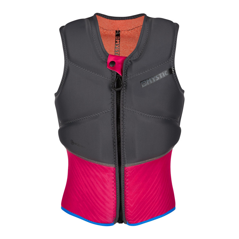 35005.200111.811  - Mystic Diva Impact Vest Fzip Kite Women phantom grey