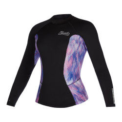 35000.200075  - Mystic Diva 2/2mm Longsleeve Vest black/purple