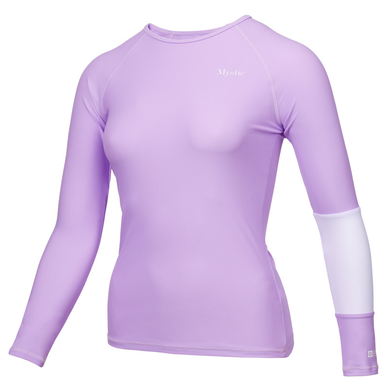 35001.220293  - Mystic Jayde LS Rash Vest Women pastel lilac