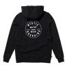 35104.220315  - Mystic Boarding Hood Sweat black
