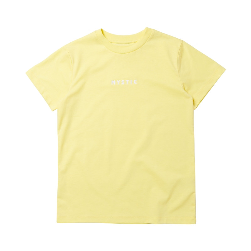 35105.220352  - Mystic Brand Tee Women pastel yellow
