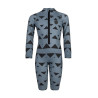 Mystic Star L/S Rash Overall kids pewter Mystic Star L/S Rash Overall kids pewter