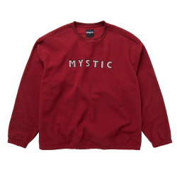 Mystic The Heat Box Crew Sweat merlot