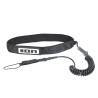 ION Leash Wing/SUP Core Coiled Hip Safety black