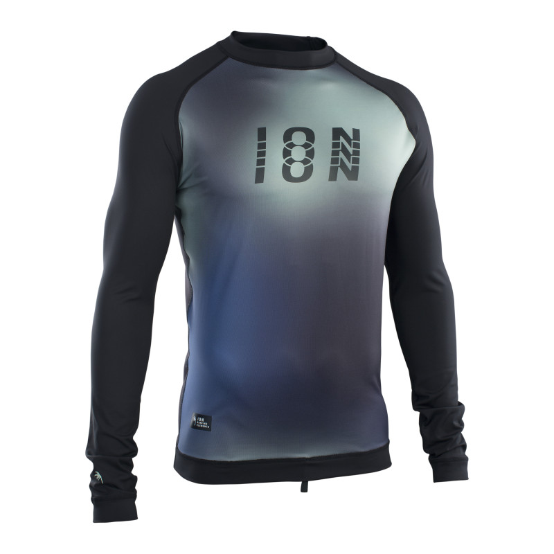 48232-4230  - ION Rashguard Maze LS men blue-gradient