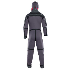 IOW Wetsuit Fuse Drysuit 4/3 Back Zip unisex grey/red