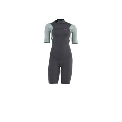 IOW Wetsuit Amaze Core 2/2 Shorty SS Back Zip women light-olive