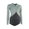 IOW Wetsuit Amaze Hot Shorty 1.5 LS Front Zip women light-olive