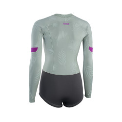 IOW Wetsuit Amaze Hot Shorty 1.5 LS Front Zip women light-olive