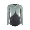 IOW Wetsuit Amaze Hot Shorty 1.5 LS Front Zip women light-olive