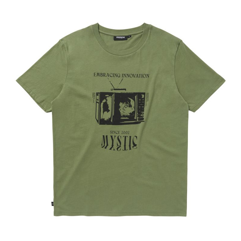 Mystic Broadcast Tee dark olive