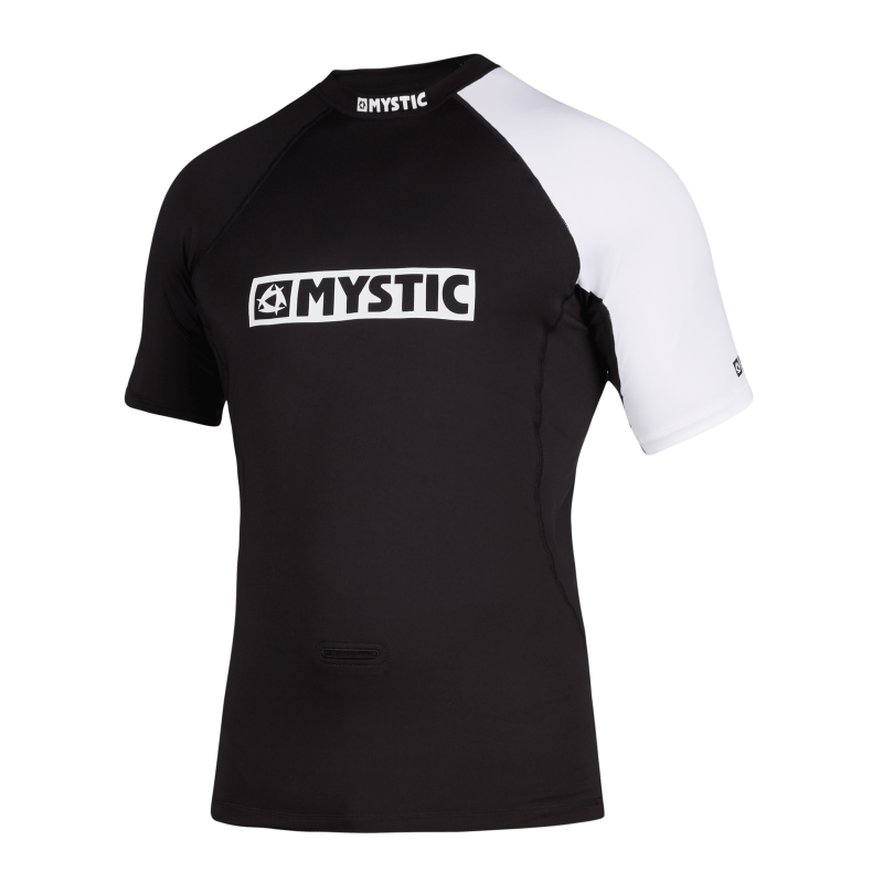 Mystic Event S/S Rashvest Chest Logo black