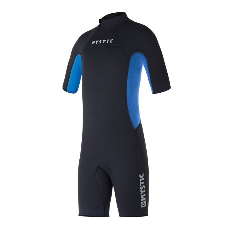 Mystic Star Shorty 3/2mm Bzip Flatlock Kids black Mystic Star Shorty 3/2mm Bzip Flatlock Kids black