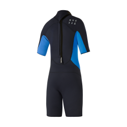 Mystic Star Shorty 3/2mm Bzip Flatlock Kids black