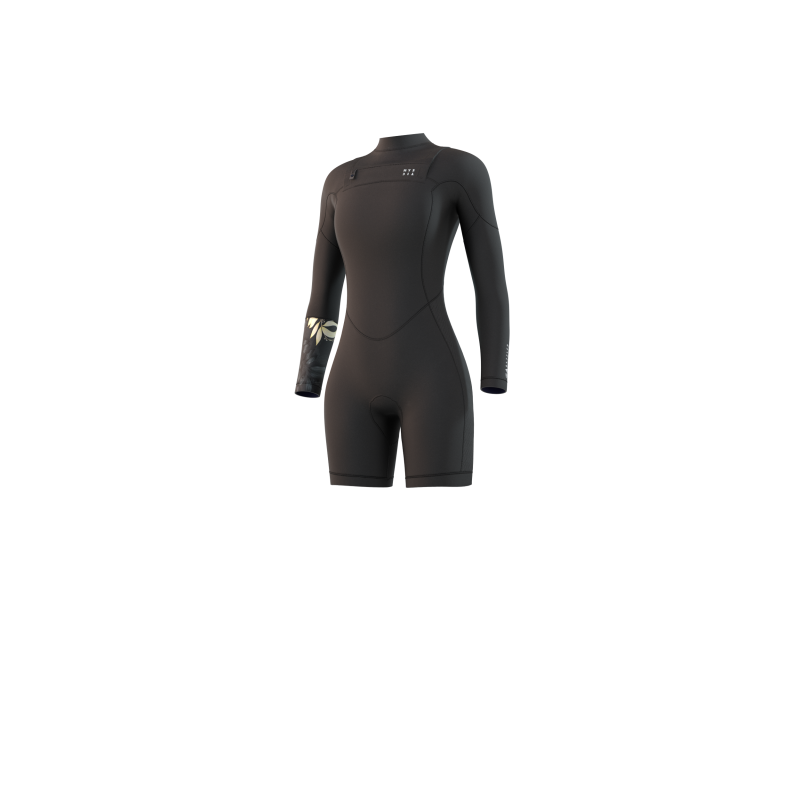 Mystic Dazzled Longarm Shorty 3/2mm Double Fzip Women