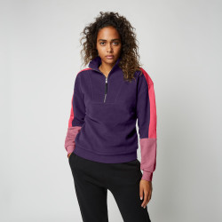 Mystic The Heat Zip Up Sweat deep purple