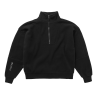 Mystic The Heat Zip Up Sweat black