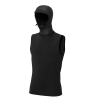 Mystic Neoprene Top with hood 3/2mm black