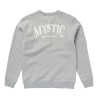Mystic Ethos Crew Sweat light grey melee