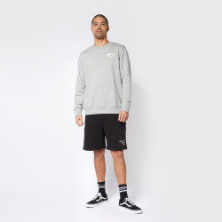 Mystic Ethos Crew Sweat light grey melee