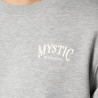 Mystic Ethos Crew Sweat light grey melee
