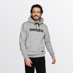 Mystic Brand Hood Sweat light grey melee