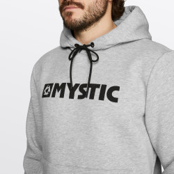 Mystic Brand Hood Sweat light grey melee