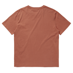 Mystic Backwash Tee raw coral