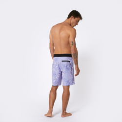 Mystic Tie Dye Performance Boardshort pastel lilac