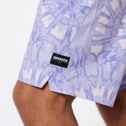 Mystic Tie Dye Performance Boardshort pastel lilac