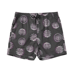Mystic Artwork Swim Boardshort deep purple