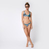 Mystic Flora Bikini Bottom turquoise
