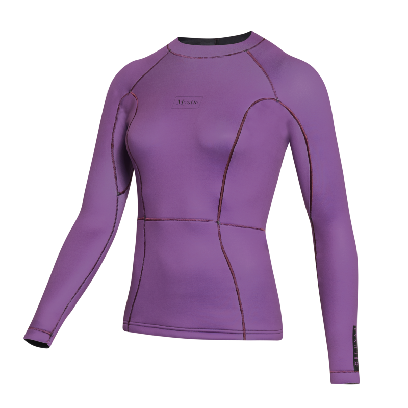 Mystic Lunar L/S Vest Neoprene 2mm Women sunset purple