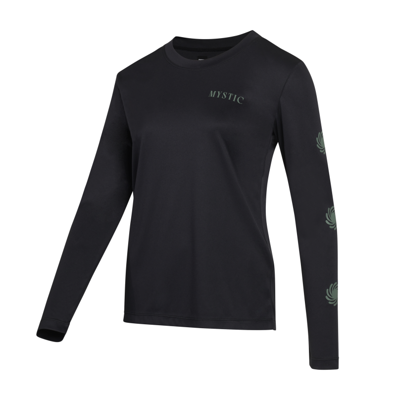 Mystic Jayde L/S Loose Quickdry black