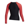 Mystic Jayde L/S Rashvest black / red