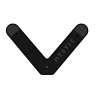 Mystic Foilboard V-Shape Footstrap black