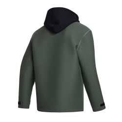 Mystic Manic Neoprene Jacket 2mm dark olive