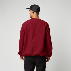 Mystic The Heat Box Crew Sweat merlot