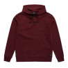 Mystic Icon Hood Sweat red wine