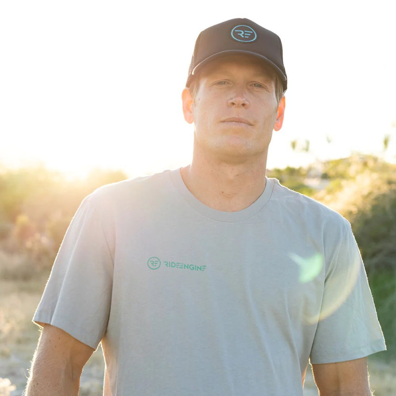 Ride Engine RE Wordmark T fog