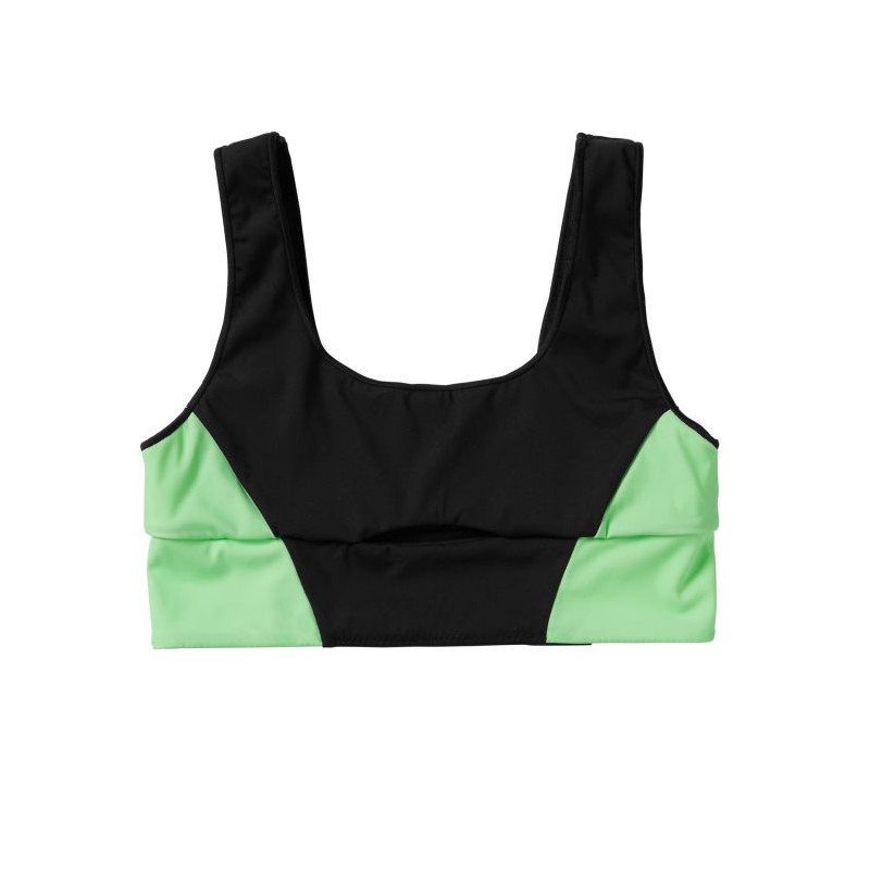 Mystic Bruna Performance Bikini Top lime green