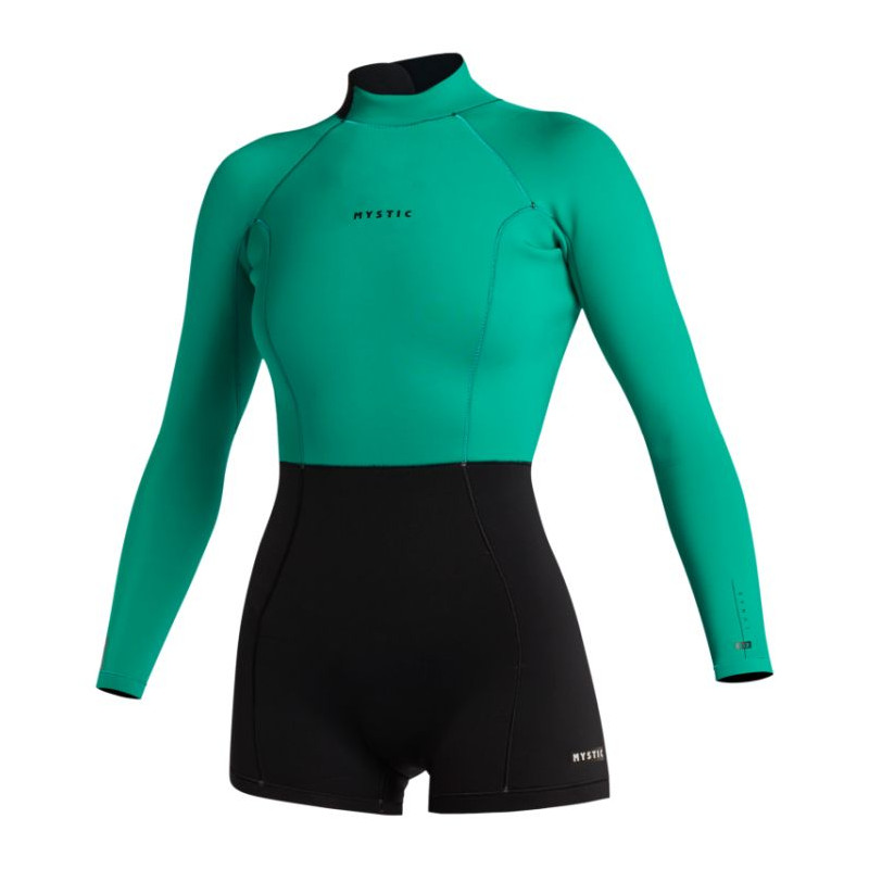 Mystic Lunar Longarm Shorty 2/2mm black / green Mystic Lunar Longarm Shorty 2/2mm black / green