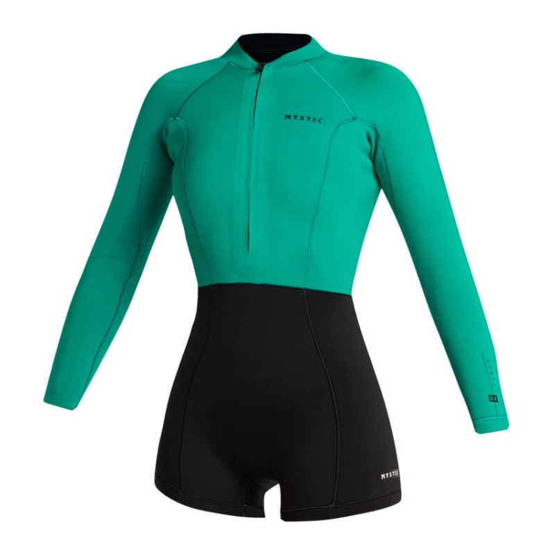 Mystic Lunar Longarm Shorty 2/2mm black / green Mystic Lunar Longarm Shorty 2/2mm black / green