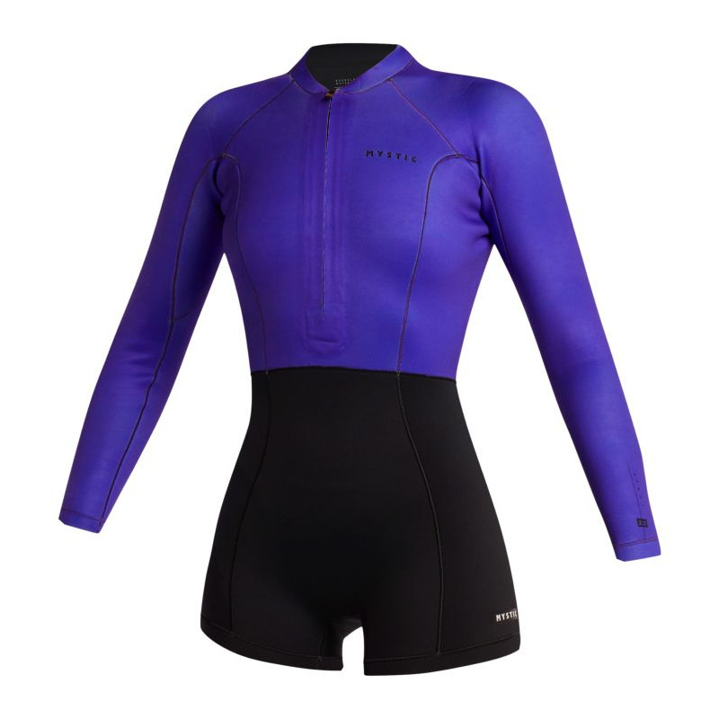 Mystic Lunar Longarm Shorty 2/2mm black/purple Mystic Lunar Longarm Shorty 2/2mm black/purple