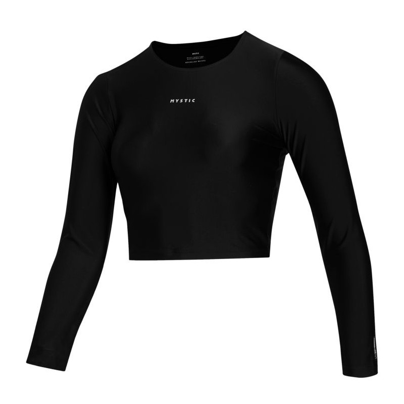 Mystic Sunn L/S Crop Rashvest Women black