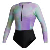 Mystic Jayde L/S One Piece Women purple / green